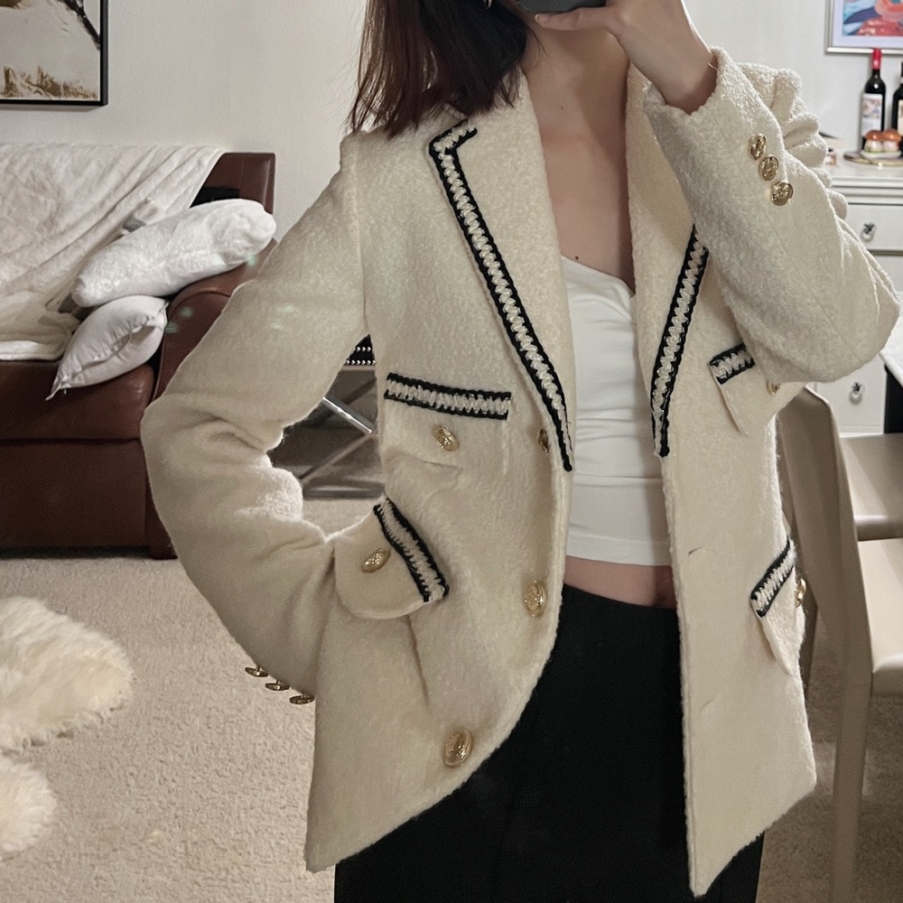 NWOT Sandro Wool Coat Blazer - Picture 9 of 9